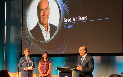 Greg Williams, CEO de Acrisure, premio Ernst & Young – EY Entrepreneur Of The Year awards.